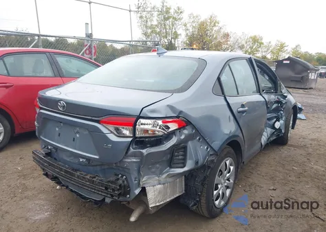 2022 Toyota Corolla Le из США, поврежденный, VIN 5YFEPMAE6NP343718